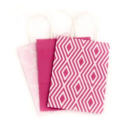 Hallmark 10.7" 12-Pack Assorted Kraft Paper Gift Bags -Hallmark Shop 10.7 Prints and Solids 12Pack Assorted Gift Bags 5EGB6051 06