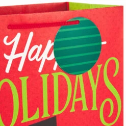 Hallmark Let It Snow 8-Pack Holiday Gift Bags, Assorted Sizes And Designs -Hallmark Shop 8 Pack Assorted Holiday Gift Bags XGB1403 04