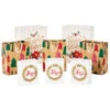 Hallmark Assorted Holiday Merry 8-Pack Small, Medium And Large Christmas Gift Bags -Hallmark Shop Assorted Small Large Holiday Prints Christmas Gift Bags 5XGB1412 01
