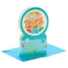 Hallmark All The Happiness Snow Globe Musical 3D Birthday Card With Motion -Hallmark Shop Balloons Snow Globe Musical Motion 3DBirthday Card 1299WDR1212 01