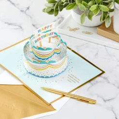 Hallmark Celebrating You Cake 3D Pop-Up Birthday Card 19 Hallmark Celebrating You Cake 3D Pop-Up Birthday Card -Hallmark Shop Birthday Cake 3D PopUp Birthday Card 1299LAD2895 08