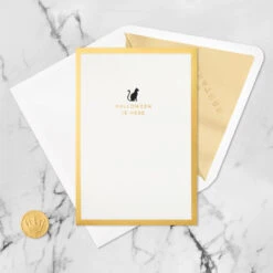 Hallmark Fun And Frightful 3D Pop-Up Halloween Card -Hallmark Shop Black Cat on Pumpkins 3D PopUp Halloween Card 1299IEH1003 06