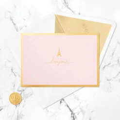 Hallmark Bonjour Eiffel Tower 3D Pop-Up Hello Card -Hallmark Shop Bonjour Eiffel Tower 3D PopUp Hello Card 1299LAD9664 06