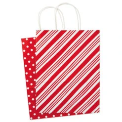 Hallmark 13" Bright Fun 12-Pack Assorted Christmas Gift Bags -Hallmark Shop Bright Fun 12 Assorted Large Christmas Gift Bags 5XGB2812 10