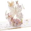 Hallmark Butterfly Bouquet Thankful For You 3D Pop-Up Thinking Of You Card