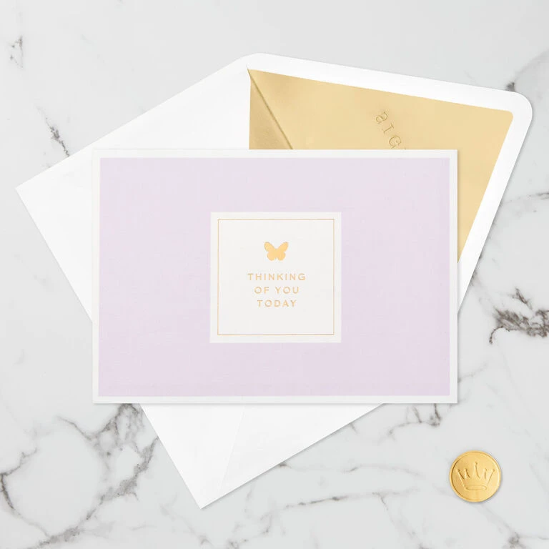 Hallmark Butterfly Bouquet Thankful For You 3D Pop-Up Thinking Of You Card 5 Hallmark Butterfly Bouquet Thankful For You 3D Pop-Up Thinking Of You Card - Image 4