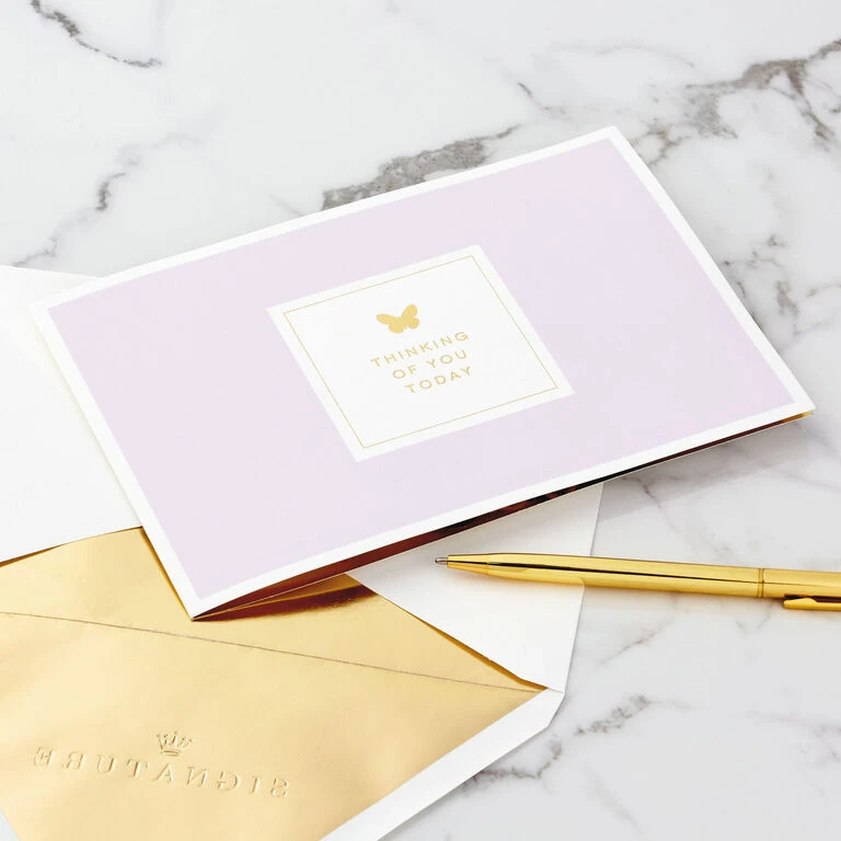 Hallmark Butterfly Bouquet Thankful For You 3D Pop-Up Thinking Of You Card 6 Hallmark Butterfly Bouquet Thankful For You 3D Pop-Up Thinking Of You Card - Image 5