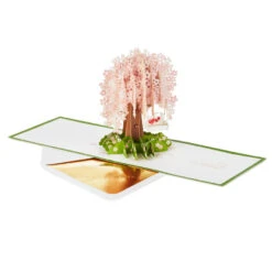 Hallmark One And Only Love Cherry Blossoms 3D Pop-Up Valentine's Day Card -Hallmark Shop Cherry Blossoms 3D PopUp Valentines Day Card 1299IAV5022 02