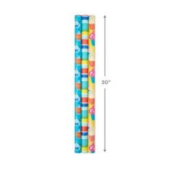Hallmark Colorful Celebration 3-Pack Wrapping Paper, 55 Sq. Ft. Total 11 Hallmark Colorful Celebration 3-Pack Wrapping Paper, 55 Sq. Ft. Total -Hallmark Shop Colorful Celebration 3Pack Wrapping Paper Rolls 5EWR6373 03