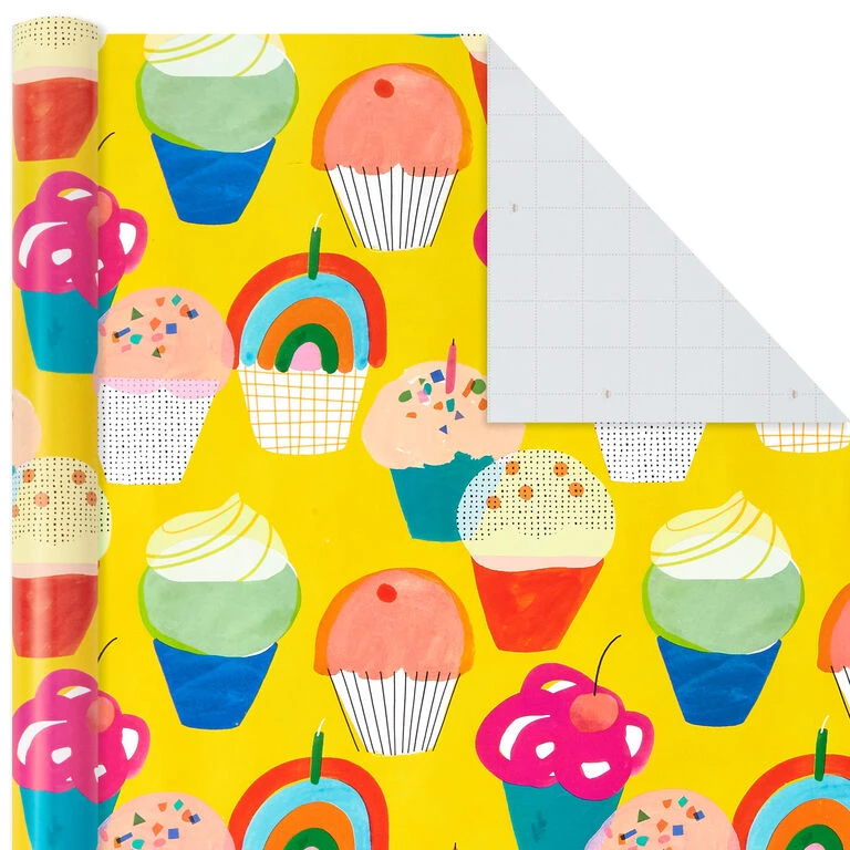 Hallmark Colorful Celebration 3-Pack Wrapping Paper, 55 Sq. Ft. Total 8 Hallmark Colorful Celebration 3-Pack Wrapping Paper, 55 Sq. Ft. Total - Image 6