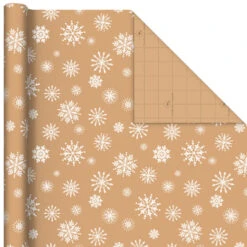 Hallmark Colorful Christmas 4-Pack Kraft Wrapping Paper Assortment, 88 Sq. Ft. -Hallmark Shop Colorful Christmas Assortment Kraft Wrapping Paper 5JXW1212 08