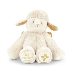 Demdaco Guardian Angel Plush Lamb, 7"