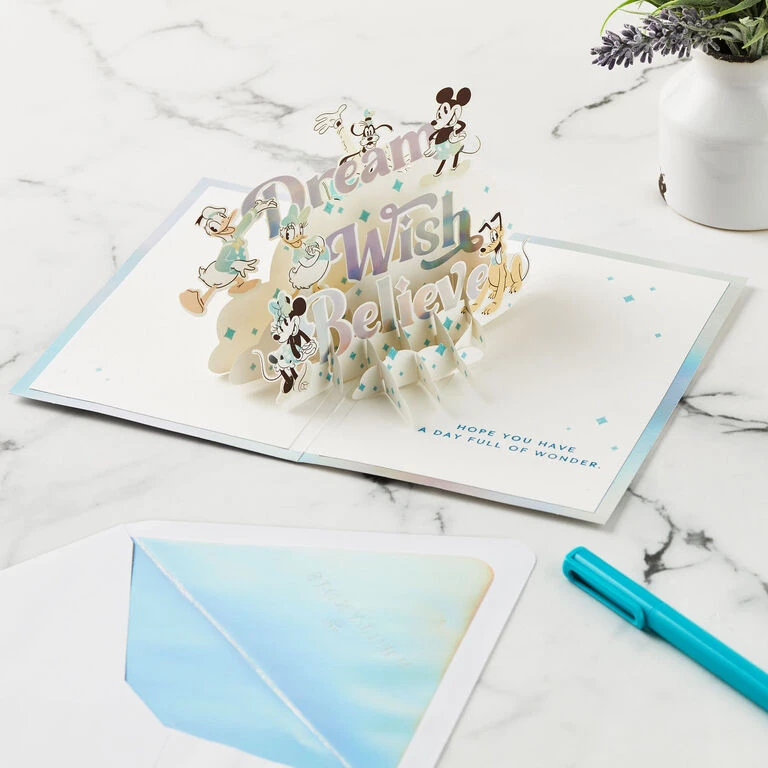 Hallmark Disney 100 Years Of Wonder Day Full Of Wonder 3D Pop-Up Card 10 Hallmark Disney 100 Years Of Wonder Day Full Of Wonder 3D Pop-Up Card - Image 8