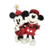 Enesco Disney Christmas Mickey And Minnie 2023 Figurine, 4" 2 Enesco Disney Christmas Mickey And Minnie 2023 Figurine, 4" -Hallmark Shop Disney Christmas Mickey Minnie Plaid Figurine 6013275 01