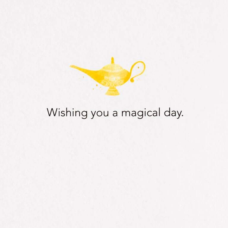 Hallmark Disney Princess Jasmine Magical Day Quilled Paper Handmade Card 4 Hallmark Disney Princess Jasmine Magical Day Quilled Paper Handmade Card - Image 2