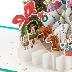 Hallmark Dr. Seuss™ How The Grinch Stole Christmas!™ Wreath 3D Pop-Up Christmas Card 14 Hallmark Dr. Seuss™ How The Grinch Stole Christmas!™ Wreath 3D Pop-Up Christmas Card -Hallmark Shop Dr. Seuss Grinch 3D PopUp Christmas Card 1499IXC7132 03
