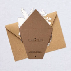 Hallmark Flower Bouquet Beautiful Day Birthday Card -Hallmark Shop Floral Bouquet Displayable Birthday Card 1299LAD9483 07