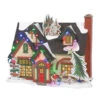 Enesco Original Snow Village Dr. Seuss The Grinch House With Lights, 7.2" -Hallmark Shop Grinch Max Cindy Lou Who House Christmas Lights 6011416 01