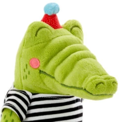 Hallmark Happy Birthday Alligator Stuffed Animal, 9" -Hallmark Shop Happy Birthday Plush Alligator Stuffed Animal 1KID1552 02