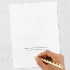 Hallmark Floral Happy Quilled Paper Handmade Birthday Card -Hallmark Shop Happy and Flowers Quilled Paper Birthday Card for Her 1299LAD2728 06