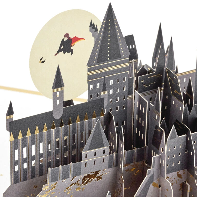 Hallmark Harry Potter™ Hogwarts™ Castle 3D Pop-Up Card 4 Hallmark Harry Potter™ Hogwarts™ Castle 3D Pop-Up Card - Image 2