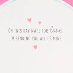 Hallmark All My Love Snow Globe Musical 3D Pop-Up Valentine's Day Card With Motion -Hallmark Shop Hearts Snow Globe 3D PopUp Music Motion Valentines Day Card 1299VAY9986 03