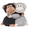 Warmies Hugs Heatable Scented Monkey Stuffed Animals, Set Of 2 -Hallmark Shop Heatable LavenderScented Plush Hugging Monkeys HUGSMON1 01