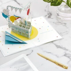 Hallmark Hooray Cake And Balloons 3D Pop-Up Birthday Card 15 Hallmark Hooray Cake And Balloons 3D Pop-Up Birthday Card -Hallmark Shop Hooray Cake and Balloons 3D PopUp Birthday Card 1299LAD2738 06