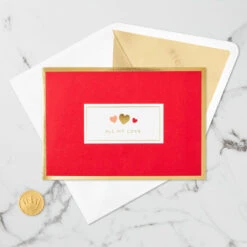 Hallmark All My Love Hearts 3D Pop-Up Love Card 13 Hallmark All My Love Hearts 3D Pop-Up Love Card -Hallmark Shop I Love You Hearts 3D PopUp Love Card 1299LAD2889 04