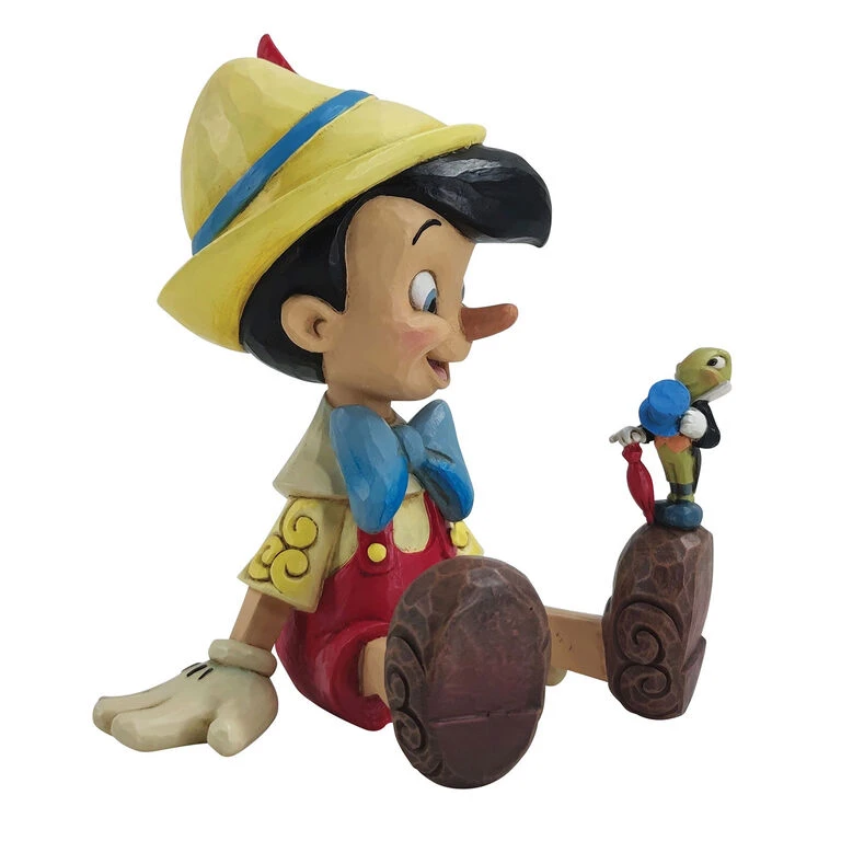 Enesco Jim Shore Disney Pinocchio And Jiminy Cricket Figurine, 5.75" 3 Enesco Jim Shore Disney Pinocchio And Jiminy Cricket Figurine, 5.75"