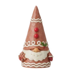 Enesco Jim Shore Gingerbread Gnome Figurine, 4.1"