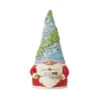 Enesco Jim Shore Summer Grilling Gnome Figurine, 5" -Hallmark Shop Jim Shore Gnome with Burger Figurine 6013138 01