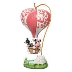 Enesco Jim Shore Disney Mickey And Minnie Heart Air Balloon Figurine, 10.75" -Hallmark Shop Jim Shore Mickey and Minnie Hot Air Balloon Figurine 6011916 02