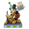 Enesco Jim Shore Mickey And Pluto Happy Birthday Pal Figurine, 6.2" 1 Enesco Jim Shore Mickey And Pluto Happy Birthday Pal Figurine, 6.2" -Hallmark Shop Jim Shore Mickey and Pluto Birthday Figurine 6007058 01