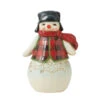 Enesco Jim Shore Pint-Sized Snowman In Plaid Figurine, 5" -Hallmark Shop Jim Shore PintSized Snowman in Plaid Figurine 6011483 01
