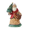 Enesco Jim Shore Santa With Christmas Tree And Toy Bag Figurine, 8.07" -Hallmark Shop Jim Shore Santa Christmas Tree and Toys Figurine 6012904 01