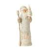 Enesco Jim Shore White Woodland Birch Bark Santa Figurine, 7.75" -Hallmark Shop Jim Shore White Woodland Birch Bark Santa Figurine 6012677 01