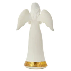 Hallmark Etched In A Mom's Heart Angel Figurine, 8.75" -Hallmark Shop Joanne Eschrich Ceramic Angel Figurine for Mom 1JOA2106 02