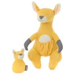 Hallmark Kangaroo And Baby Joey Stuffed Animal And Rattle Set -Hallmark Shop Kangaroo and Baby Joey Plush and Rattle Set 1BBY4819 03