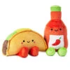 Hallmark Large Better Together Taco And Hot Sauce Magnetic Plush, 16" -Hallmark Shop Large Better Together Taco and Hot Sauce Magnetic Plush 1KID1608 01