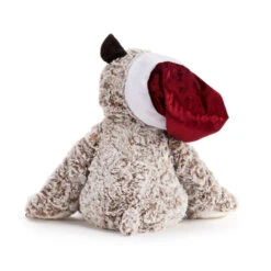 Large Giving Bear In Santa Hat Stuffed Animal, 16" -Hallmark Shop Large Giving Bear in Santa Hat Stuffed Animal 5004770063 02