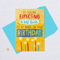 Hallmark 16" Make A Fuss Cake Pop-Up Jumbo Birthday Card -Hallmark Shop Make a Fuss Cake Jumbo Birthday Card 1499CBG1008 06