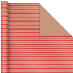 Hallmark Merry Kraft Prints 3-Pack Christmas Wrapping Paper, 90 Sq. Ft. -Hallmark Shop Merry Kraft Prints 3Pack Christmas Wrapping Paper 5JXW1050 07