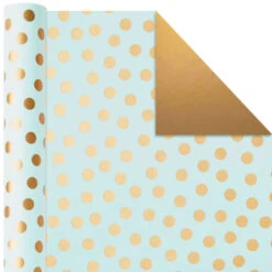 Hallmark Metallic Shimmer 3-Pack Reversible Wrapping Paper, 120 Sq. Ft. Total 13 Hallmark Metallic Shimmer 3-Pack Reversible Wrapping Paper, 120 Sq. Ft. Total -Hallmark Shop Metallic Shimmer 3Pack Reversible Wrapping Paper 5EWR2435 06