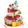 Hallmark Disney Mickey Mouse Cake 3D Pop-Up Birthday Card -Hallmark Shop Mickey Mouse and Pluto Cake 3D PopUp Birthday Card 1499LAD2724 03