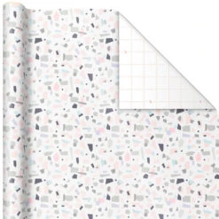 Hallmark Modern Muted 3-Pack Wrapping Paper, 55 Sq. Ft. Total 13 Hallmark Modern Muted 3-Pack Wrapping Paper, 55 Sq. Ft. Total -Hallmark Shop Modern Muted 3Pack Wrapping Paper Rolls 5EWR6369 04