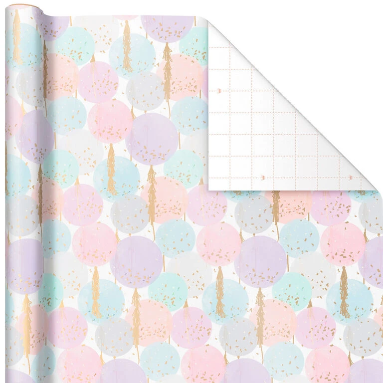 Hallmark Modern Muted 3-Pack Wrapping Paper, 55 Sq. Ft. Total 7 Hallmark Modern Muted 3-Pack Wrapping Paper, 55 Sq. Ft. Total - Image 5