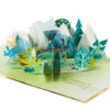 Hallmark Love Sharing Life's Adventure With You 3D Pop-Up Love Card 2 Hallmark Love Sharing Life's Adventure With You 3D Pop-Up Love Card -Hallmark Shop Mountains and Trees 3D PopUp Love Card 1299LAD2890 01