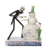 Enesco Jim Shore Disney Tim Burton's The Nightmare Before Christmas Jack With Snowman Figurine, 6.5" -Hallmark Shop Nightmare Before Christmas Jack With Snowman Figurine 6013056 01
