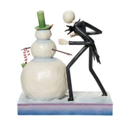 Enesco Jim Shore Disney Tim Burton's The Nightmare Before Christmas Jack With Snowman Figurine, 6.5" 5 Enesco Jim Shore Disney Tim Burton's The Nightmare Before Christmas Jack With Snowman Figurine, 6.5" -Hallmark Shop Nightmare Before Christmas Jack With Snowman Figurine 6013056 02